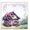 Embroidery Cards Nr. 11 Lilacs - Afbeelding 2
