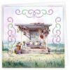 Embroidery Cards Nr. 11 Lilacs - Afbeelding 3