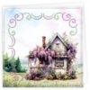 Embroidery Cards Nr. 11 Lilacs - Afbeelding 4