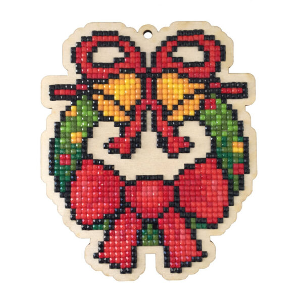 Diamond Painting Wizardi Woods | Christmas Wreath WWp453