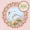 Dot and Do On Colour Nr. 19 Elegant Swans - Afbeelding 2