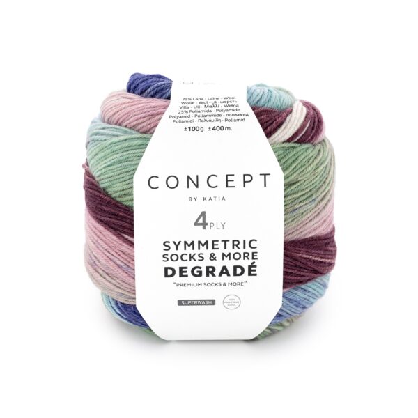 Katia Concept Symmetric Socks & More - Degradé