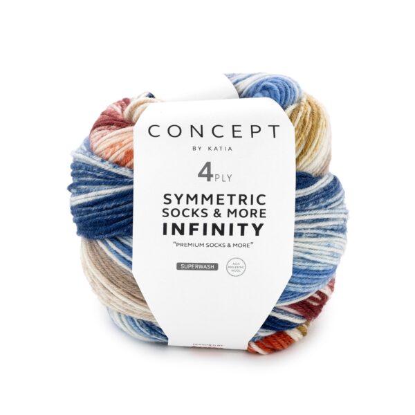 Katia Concept Symmetric Socks & More - Infinity