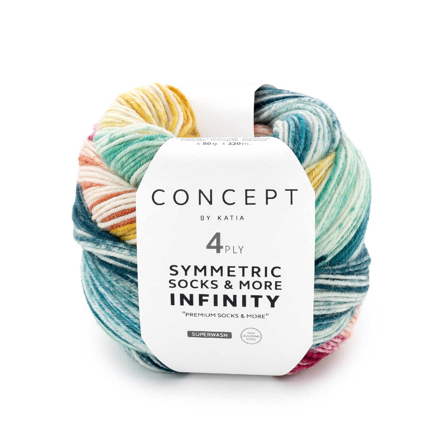 95 - Turquoise-Geel-Roest bruin-Rood