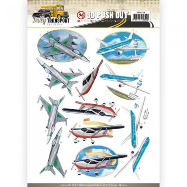 Push-out sheet - 3D - Amy Design - Daily Transport - SB10234