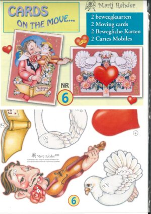 Marij Rahder Kaartenpakket - Cards on the move 6