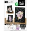 3D Velvet Cards A6 - Purple Butterflies - Afbeelding 5