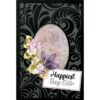 3D Velvet Cards A6 - Purple Butterflies - Afbeelding 2