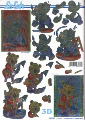 Push-out sheet-3D - Le Suh - 600.001