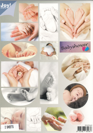 Push-out sheet-3D - Joy! Crafts - Baby - 6013/0330