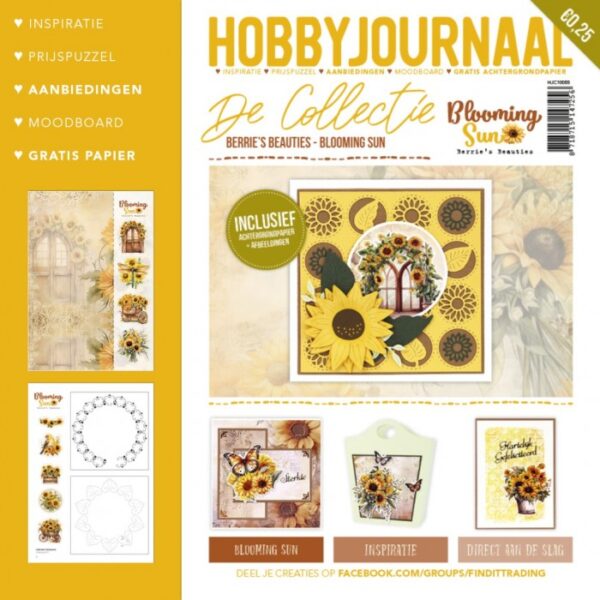 Hobbyjournaal De Collectie: Blooming Sun