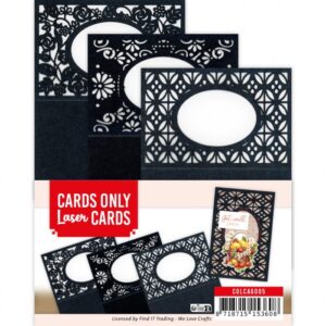 Cards Only: Laser Cards Zwart set 3