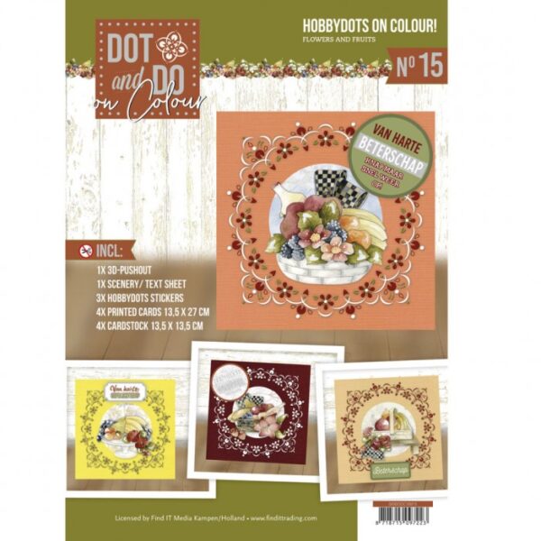 Dot and Do On Colour Nr. 15 Flowers and Fruits