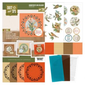Dot and Do On Colour Nr. 26 Vintage Birds