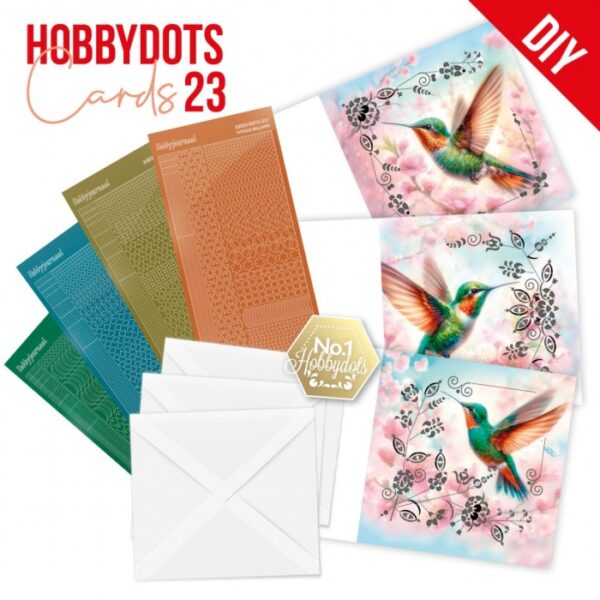 Hobbydots Cards Nr. 23 Hummingbirds