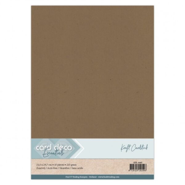 Card Deco Essentials Kraft kaartkarton A4