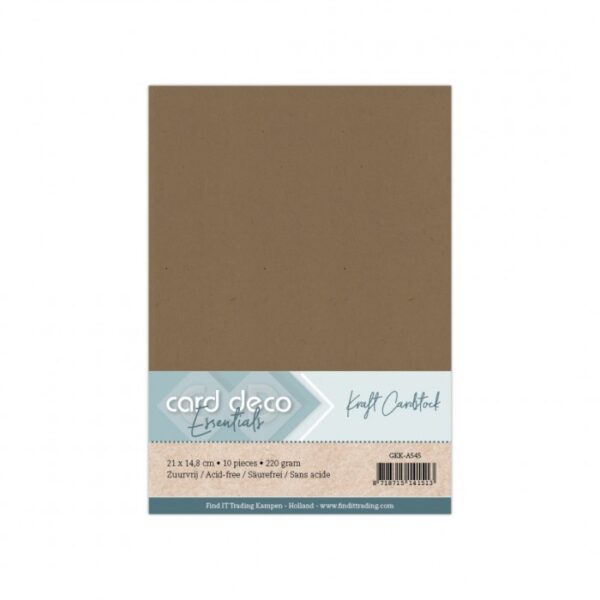 Card Deco Essentials Kraft kaartkarton A5
