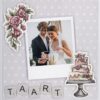 Push-out sheet - 3D - Yvonne Creations - Wedding Wooden Letters - WDL10004 - Afbeelding 2