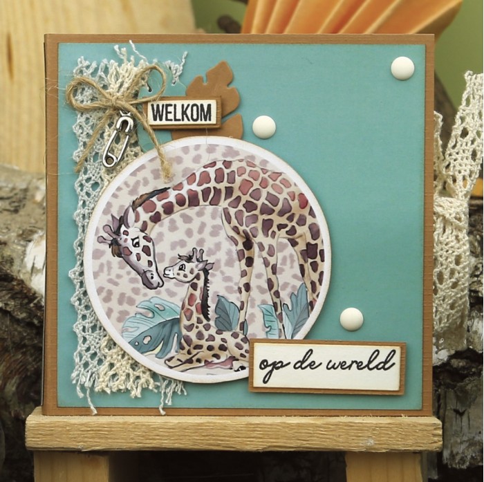 Push-out sheet - 3D - Yvonne Creations - Young And Wild - SB10914 - Afbeelding 3