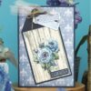 Push-out sheet - 3D - Yvonne Creations - Blooming Blue - SB10910 - Afbeelding 2