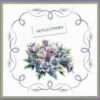 Push-out sheet - 3D - Yvonne Creations - Blooming Blue - SB10909 - Afbeelding 2