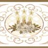 Push-out sheet - 3D - Amy Design - Frosted Gold Christmas - SB10964 - Afbeelding 2