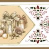 Push-out sheet - 3D - Amy Design - Frosted Gold Christmas - SB10962 - Afbeelding 2