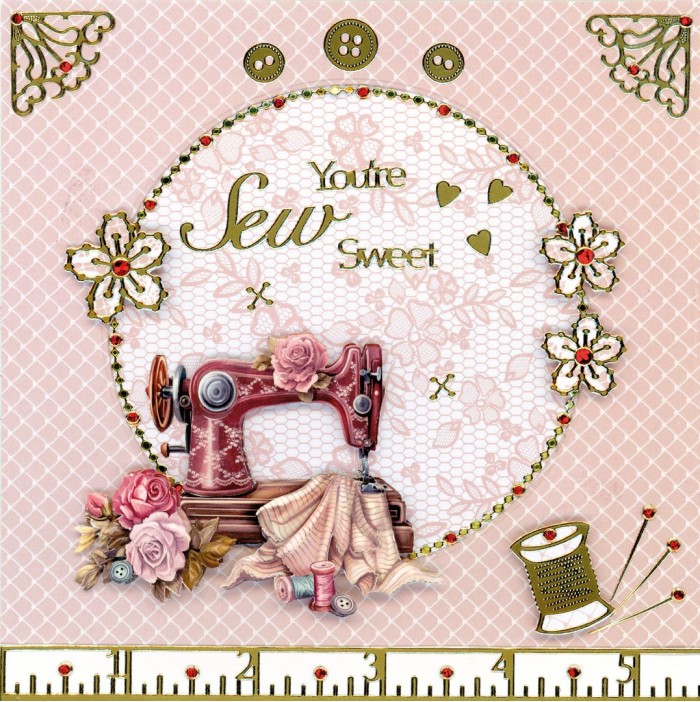 Push-out sheet - 3D - Amy Design - Sewing Serenity - SB11006 - Afbeelding 3