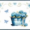 knipvel-3D- Berries Beauties - Blue Meadow - Small Elements - CD12351 - Afbeelding 3