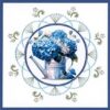 knipvel-3D- Berries Beauties - Blue Meadow - Vase - CD12346 - Afbeelding 2