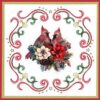 Push-out sheet - 3D - Yvonne Creations - Floral Christmas - SB11038 - Afbeelding 3