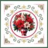Push-out sheet - 3D - Yvonne Creations - Floral Christmas - SB11038 - Afbeelding 2