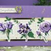 Push-out sheet - 3D - Yvonne Creations - Very Purple - SB10726 - Afbeelding 3