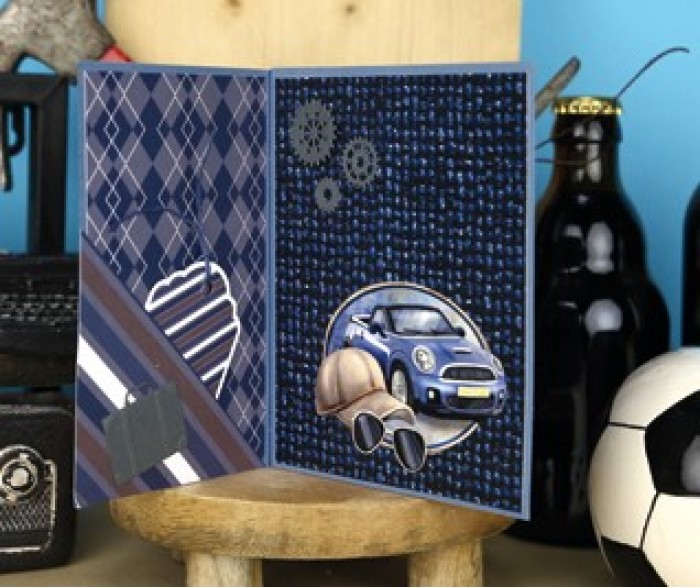 Push-out sheet - 3D - Amy Design - We Are Men - SB10976 - Afbeelding 2