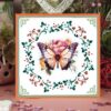Push-out sheet - 3D - Berrie's Beauties - Flutter Flair - SB11000 - Afbeelding 2