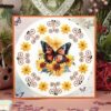 Push-out sheet - 3D - Berrie's Beauties - Flutter Flair - SB10999 - Afbeelding 2