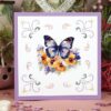 Push-out sheet - 3D - Berrie's Beauties - Flutter Flair - SB10997 - Afbeelding 2