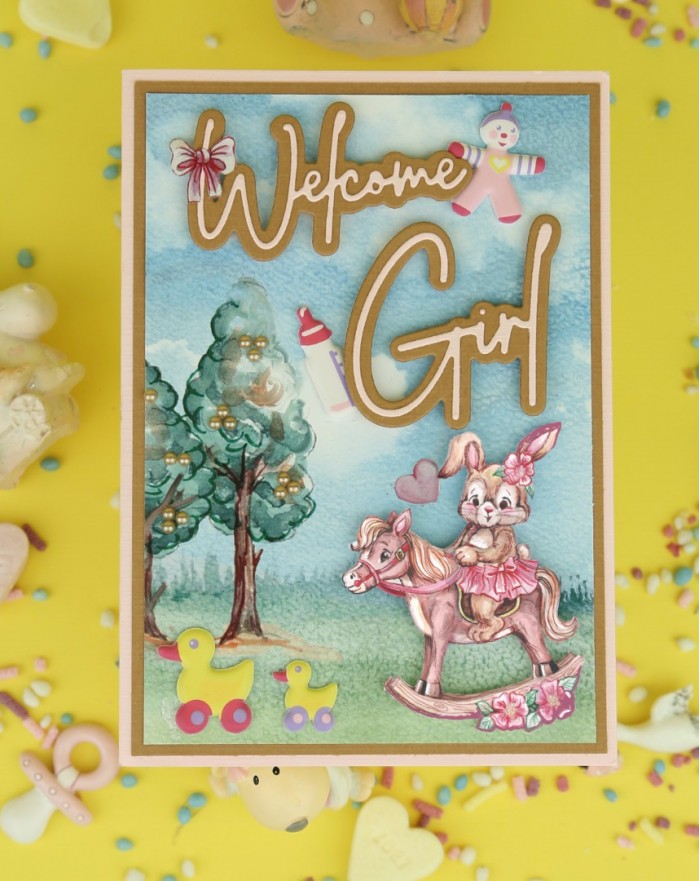 Push-out sheet - 3D - Yvonne Creations - Hello World - SB10729 - Afbeelding 4