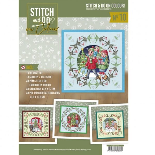Stitch and Do on colour Nr. 10 The Heart Of Christmas