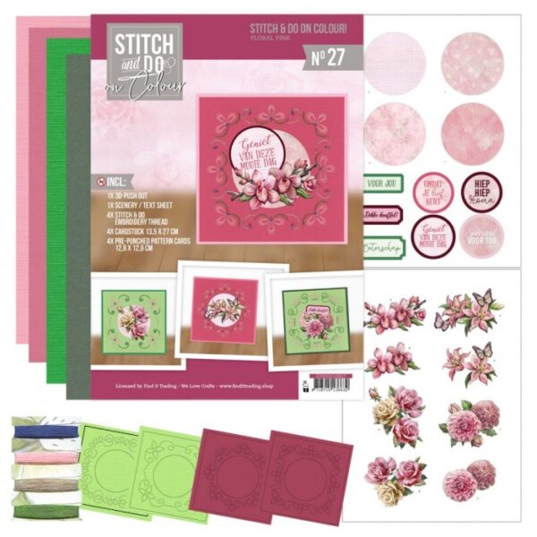 Stitch and Do on colour Nr. 27 Floral Pink