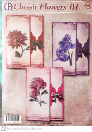 Creative Cut Outs Kaartenpakket - Classic Flowers 01