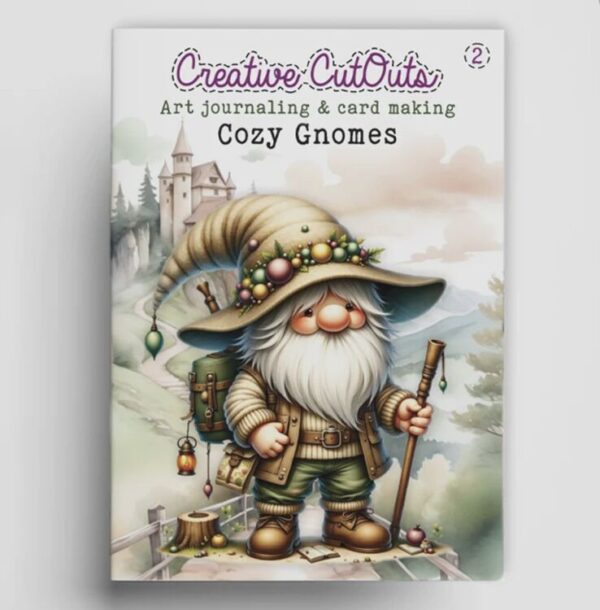 Creative Cut Outs art journaling and card making - Cozy Gnomes 2
