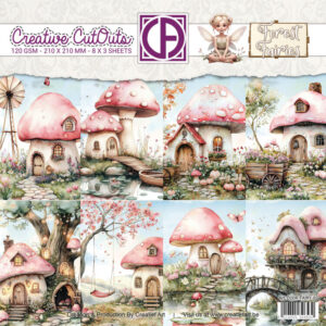 Creative Cut Outs Paperpack - forest fairies 02