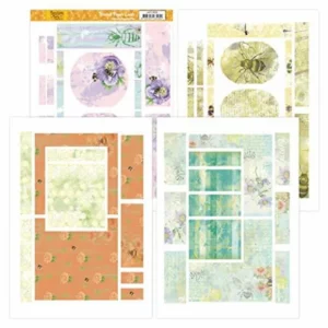 Bedrukte Figuurkaarten - Jeanine’s Art - Buzzing Bees - JAFC10001