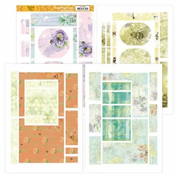 Bedrukte Figuurkaarten - Jeanine’s Art - Buzzing Bees - JAFC10001