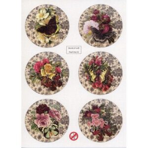 World of Craft - Push-out sheet - Scenery - Butterflies - WOCPL022