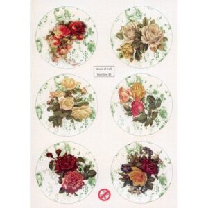 World of Craft - Push-out sheet - Scenery - Flowers - WOCPL030