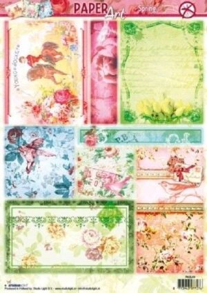Push-out sheet-3D - Studiolight - Nostalgia - PASL03