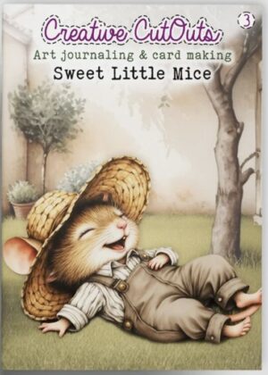 Creative Cut Outs art journaling and card making - Sweet Little Mice 3