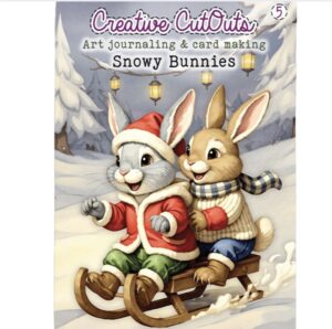 Creative Cut Outs art journaling and card making - Snowy Bunnies 5
